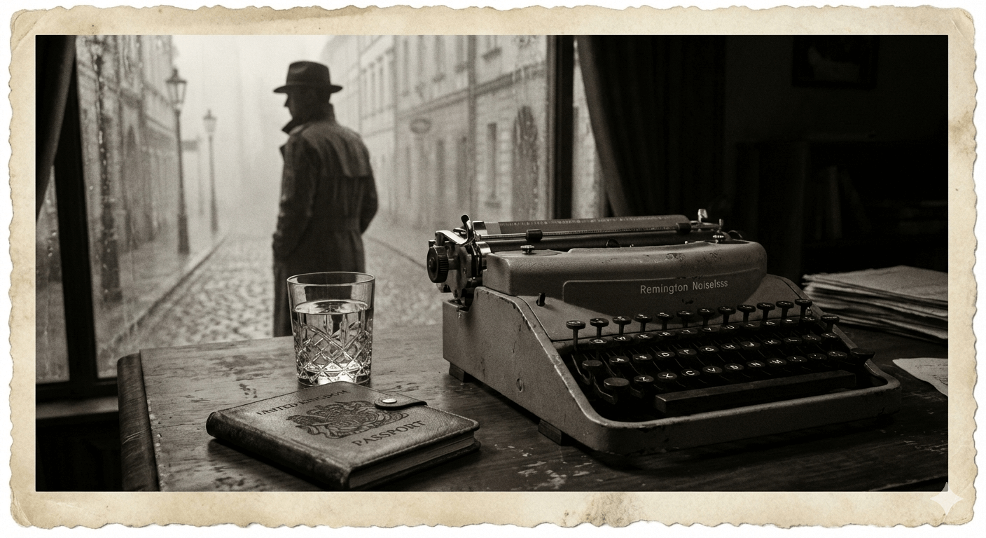 The aesthetic of Patricia Highsmith's psychological thrillers.