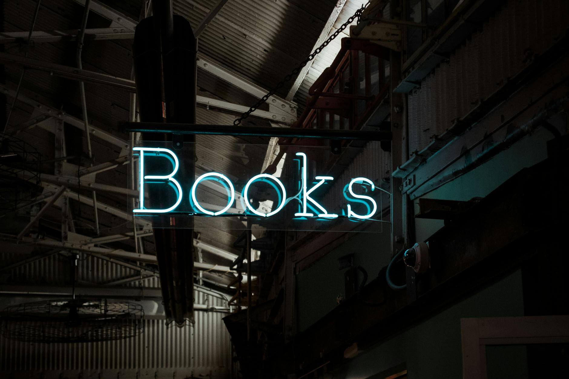 white and blue open neon light signage